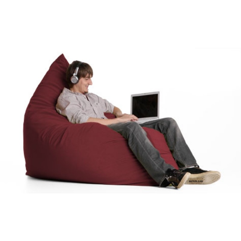 Furniture: Bean Bag Chairs: Jaxx Pillow Sac Bean Bag Chair Red