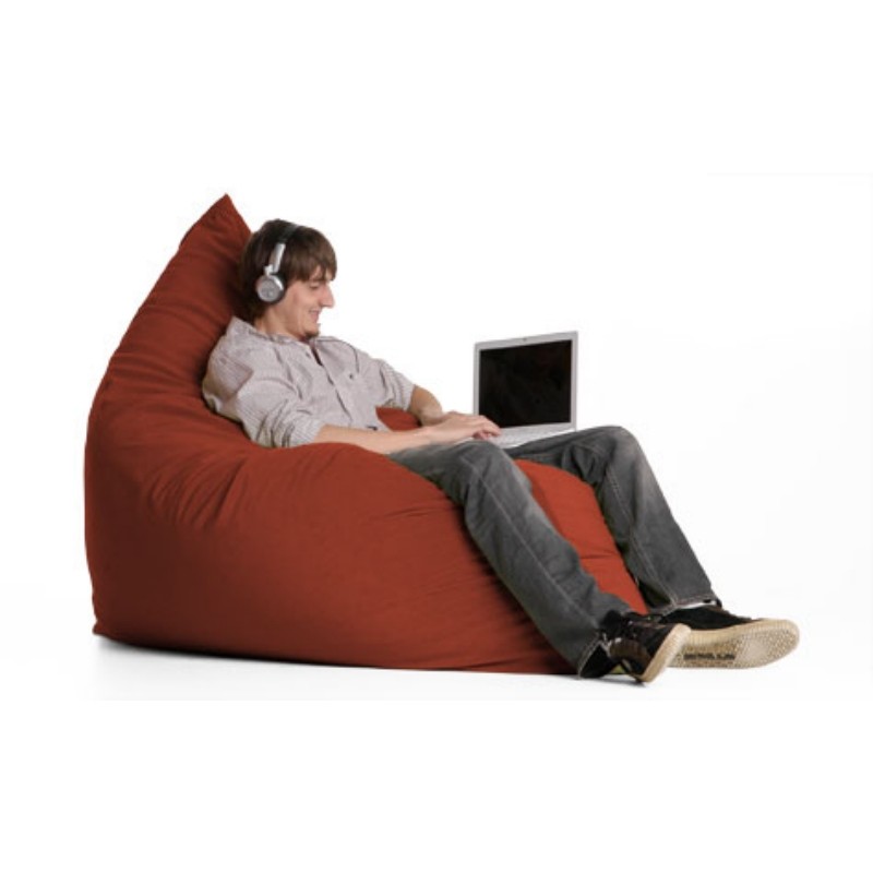 Furniture: Bean Bag Chairs: Jaxx Pillow Sac Bean Bag Chair Pepper
