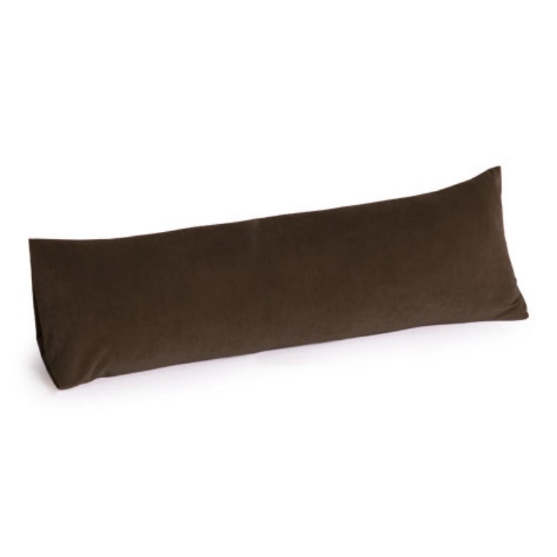 Jaxx Rest Memory Foam Body Pillow 50 inch Dark Chocolate