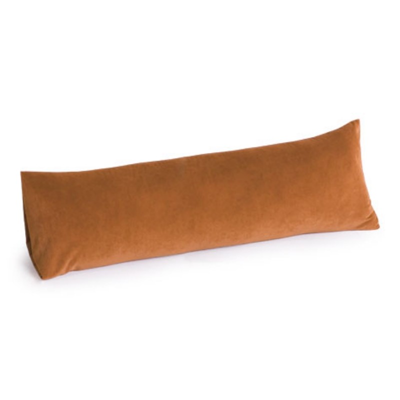 Jaxx Rest Memory Foam Body Pillow 30 inch Microfiber Tan