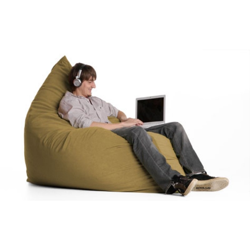 Jaxx Pillow Sac Bean Bag Chair Twill Khaki Jaxx Pillow Sac Bean Bag Chair Twill Khaki