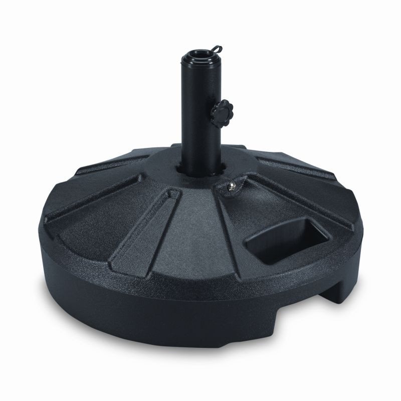 Plastic 50 lb. Umbrella Stand Black