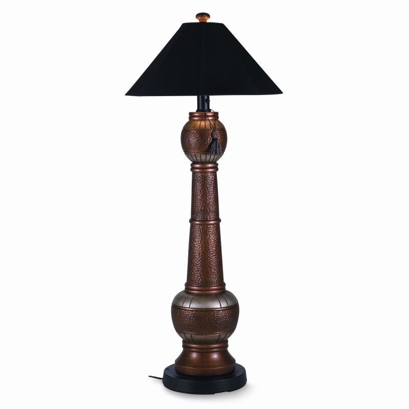 Phoenix Outdoor Floor Lamp Copper