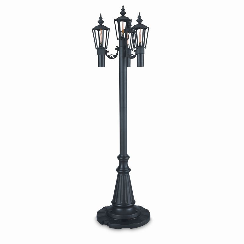 Home & Garden: Outdoor Torches: Islander Citronella Flame Torch 4 Lamps