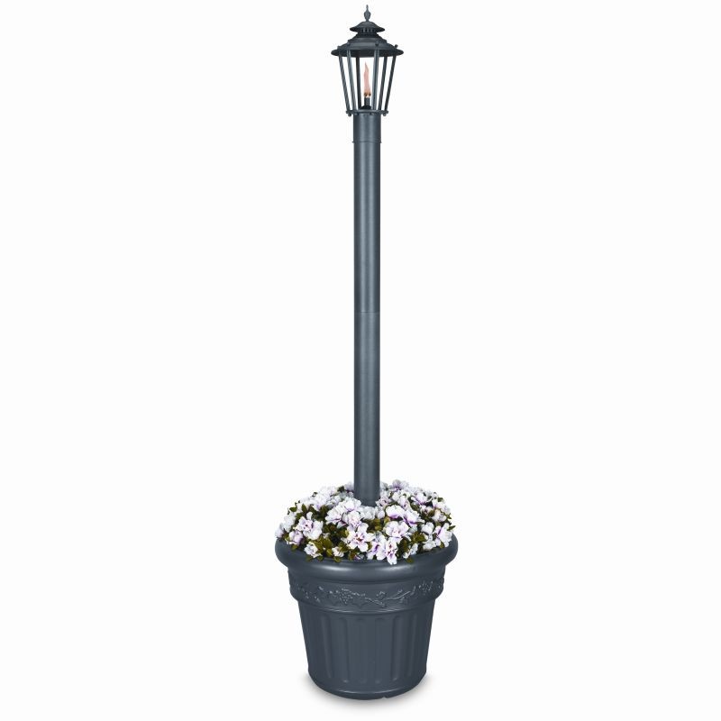 Home & Garden: Outdoor Torches: Williamsburg Citronella Flame Torch Planter Iron