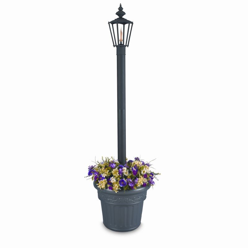 Islander Citronella Flame Torch Planter : Outdoor Torches