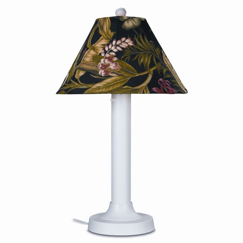 Lighting: Outdoor Table Lamps: Seaside Outdoor Table Lamp White