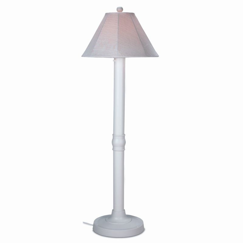 Lighting: Outdoor Floor Lamps: Seaside Outdoor Floor Lamp White