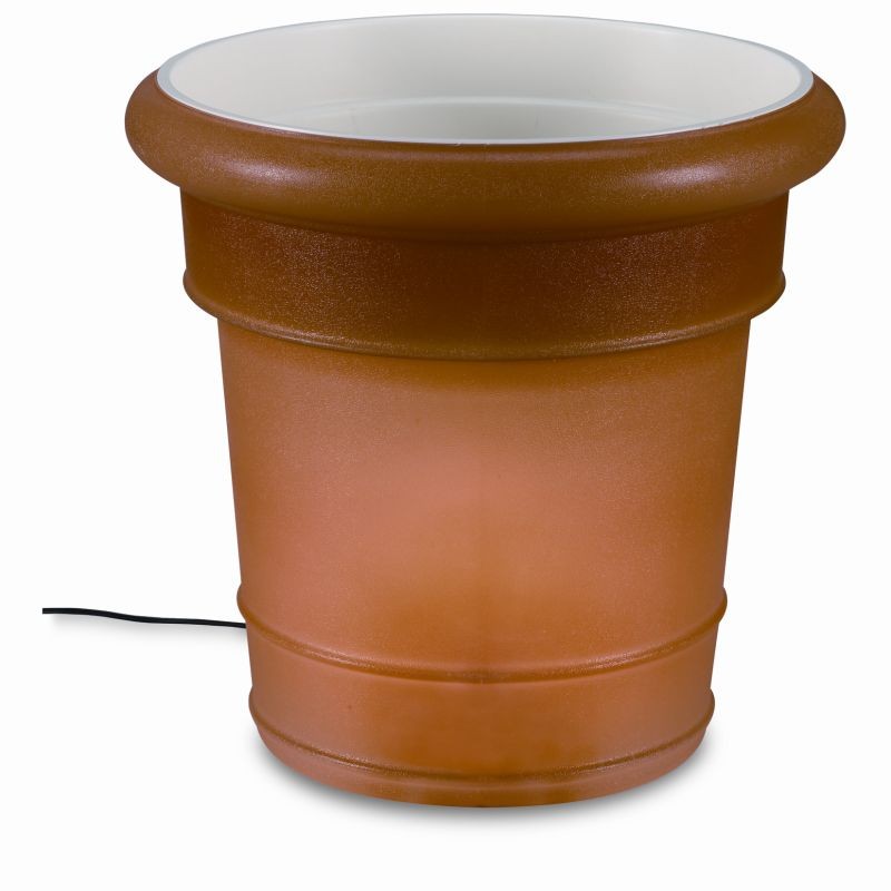 GardenGlo Electric Garden Planter Lamp Terra : Outdoor Garden Lamps
