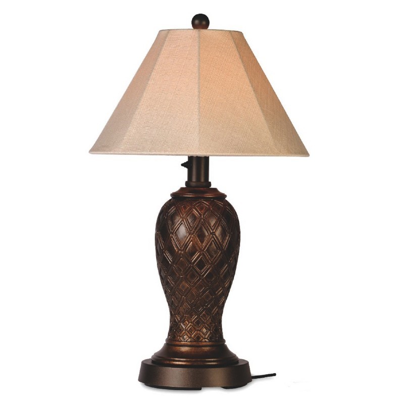Monterey Outdoor Table Shade Lamp Bronze : Outdoor Table Lamps