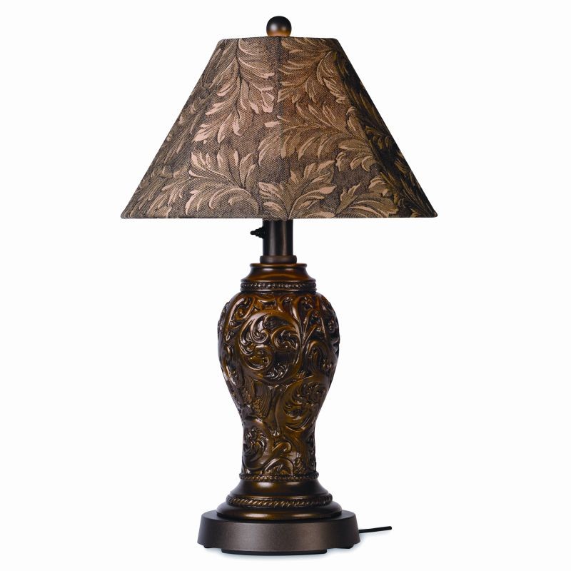 Concord Outdoor Table Shade Lamp Bronze : Outdoor Table Lamps