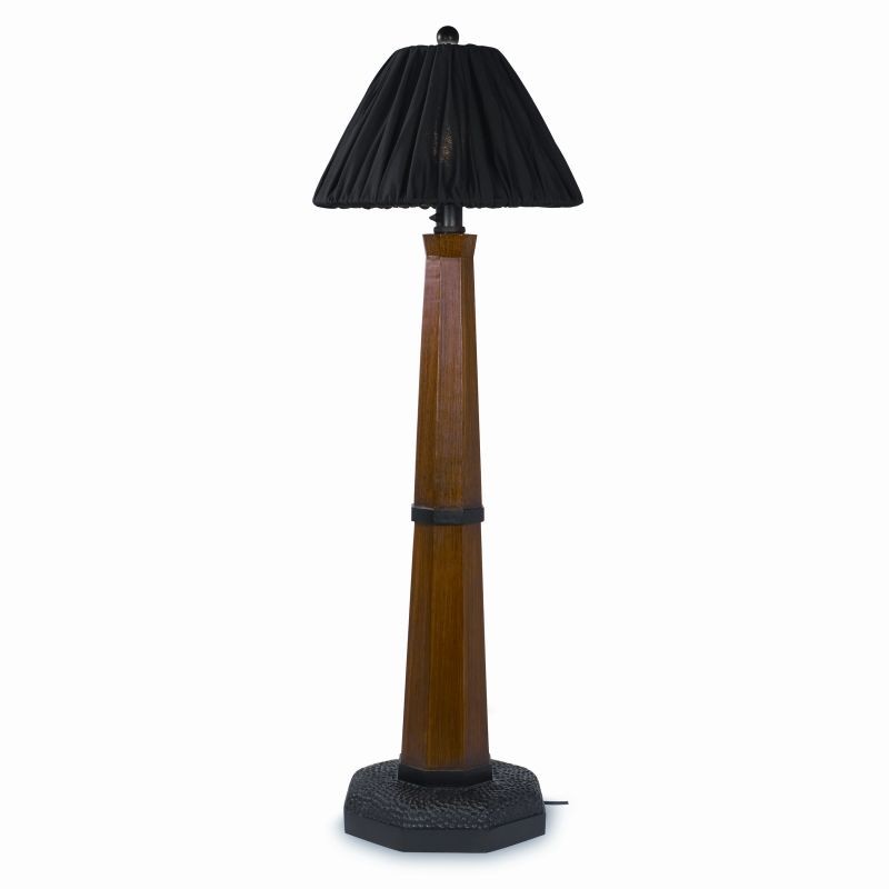 Lighting: Outdoor Floor Lamps: Manhattan Outdoor Floor Lamp Cherry Black