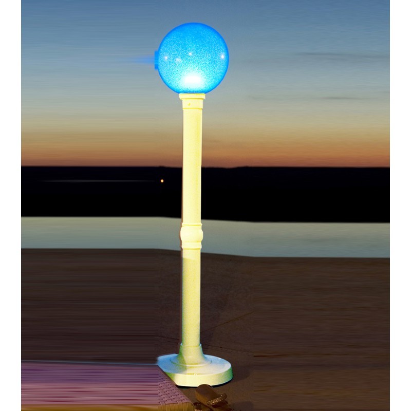 Portable Color Changing LED Globe Floor Lamp