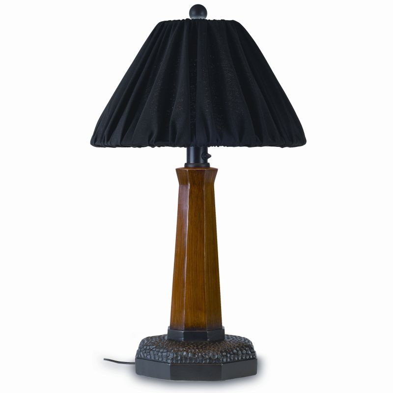 Manhattan Outdoor Table Lamp Cherry Black