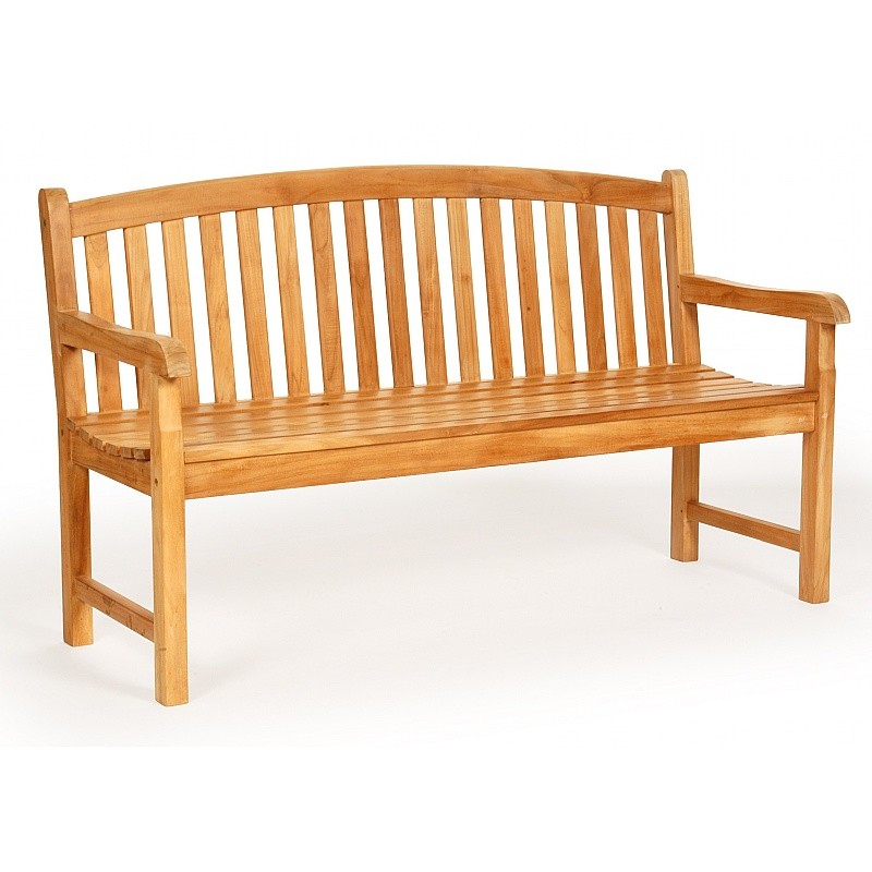 Modern Teak Patio Garden Bench 48 inch alternative photo