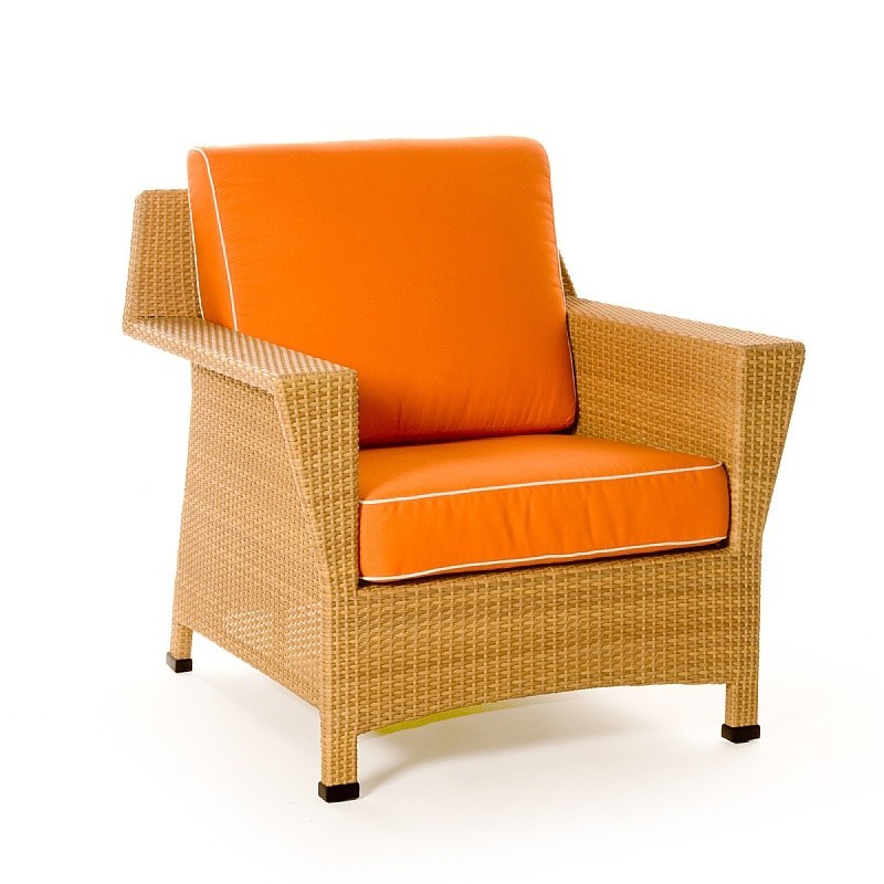 Mayan Outdoor Wicker Club Chair