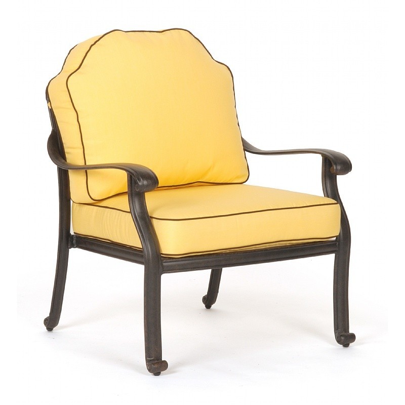 Florence Cast Aluminum Outdoor Club Chair