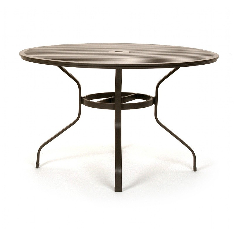San Michelle Cast Aluminum Round Dining Table 48 inch
