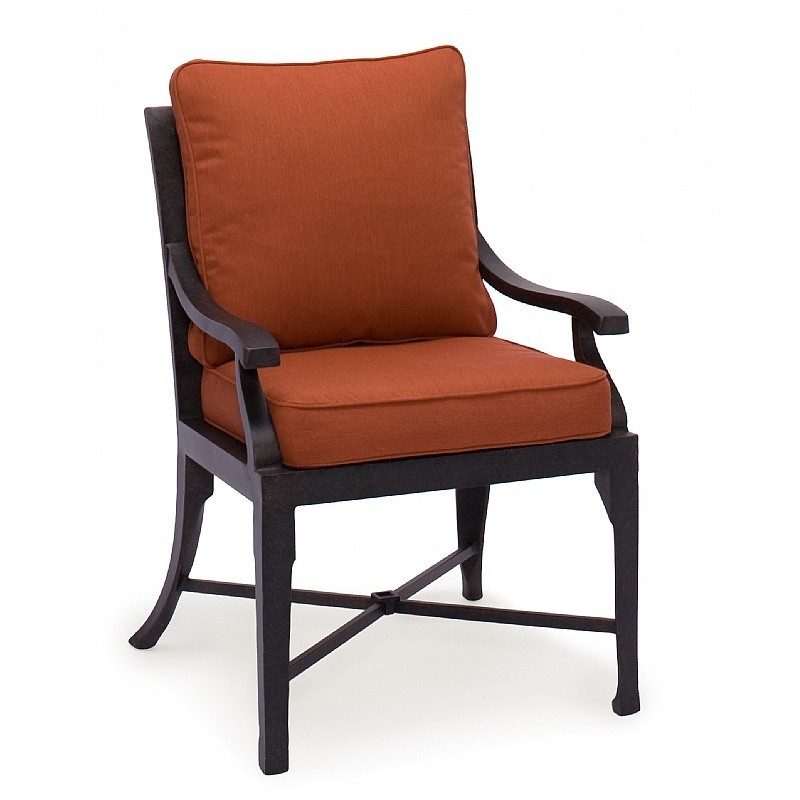 Paris Contemporary Cast Aluminum Dining Chair