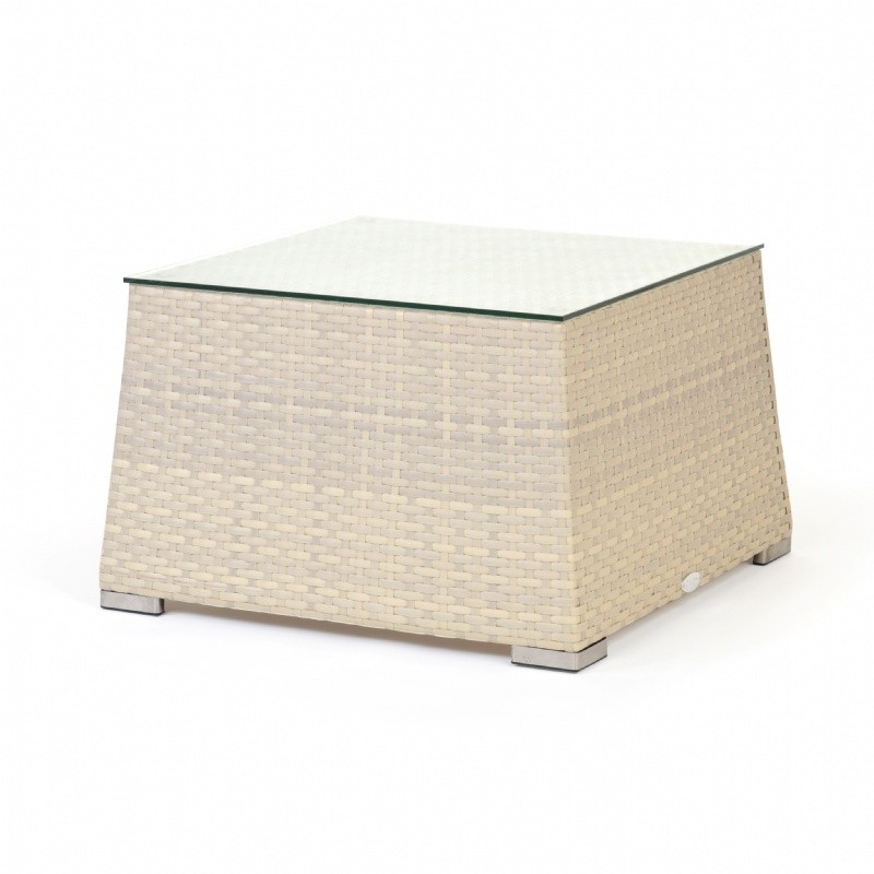 Outdoor Furniture: Outdoor Wicker: Verona Outdoor Wicker Square Side Table
