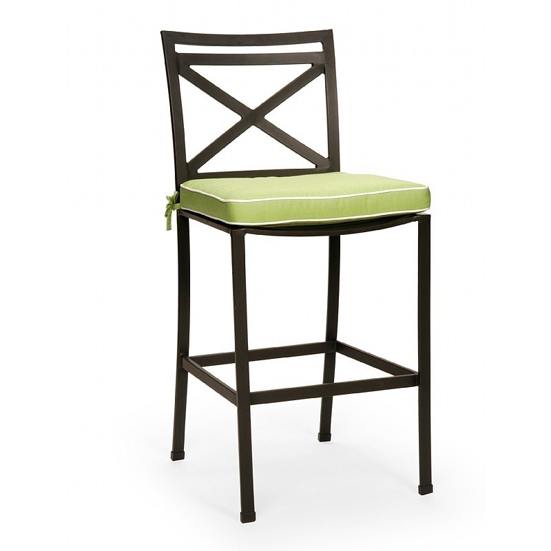 San Michelle Cast Aluminum Dining Bar Chair : Patio Chairs