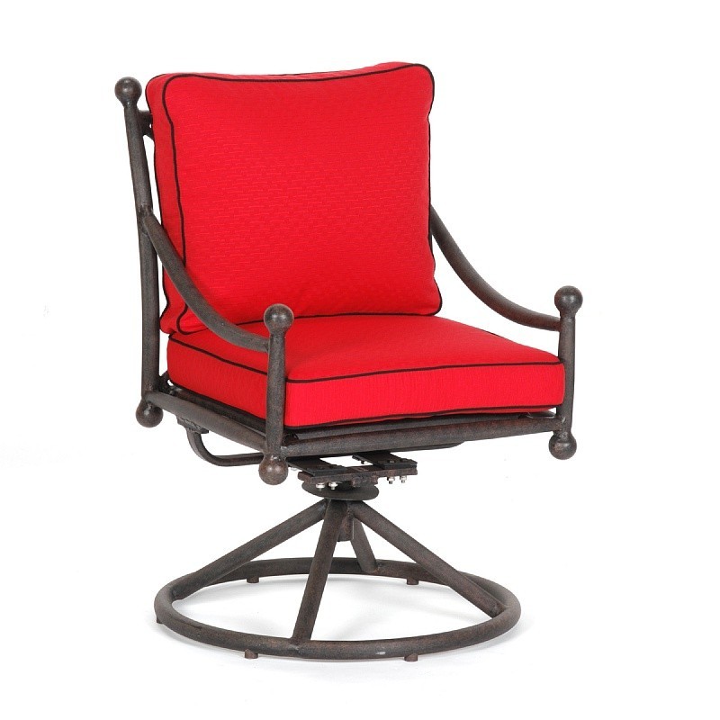 Origin Cast Aluminum Patio Dining Swivel Chair : Patio Chairs