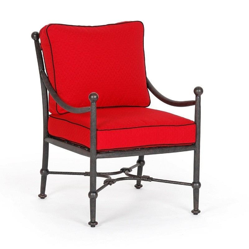 Origin Cast Aluminum Patio Club Chair : Patio Chairs