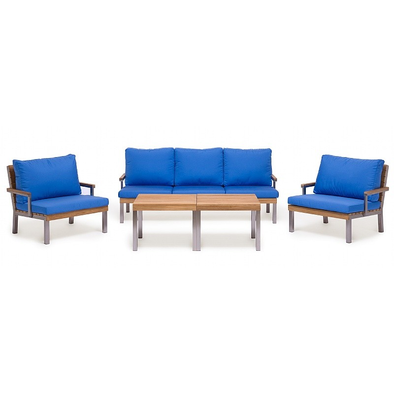 Grace Outdoor Club Sofa Deep Seating Set 5 Piece