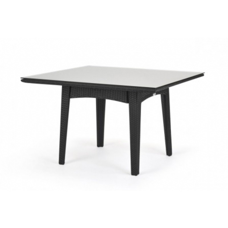 Maxime Wicker Dining Table Square 48 inches CA60748 CozyDays