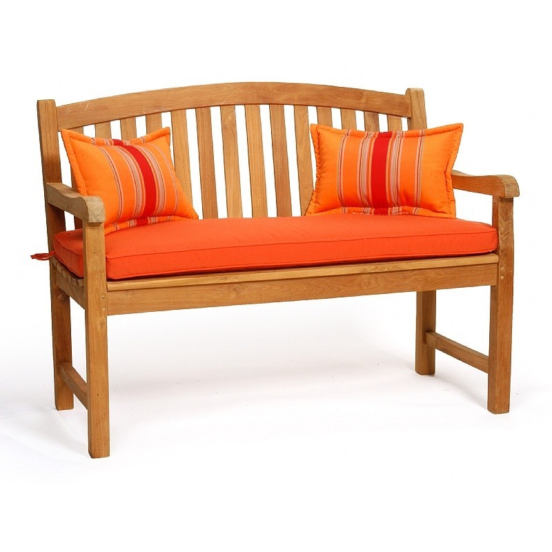 Modern Teak Patio Garden Bench 48 inch
