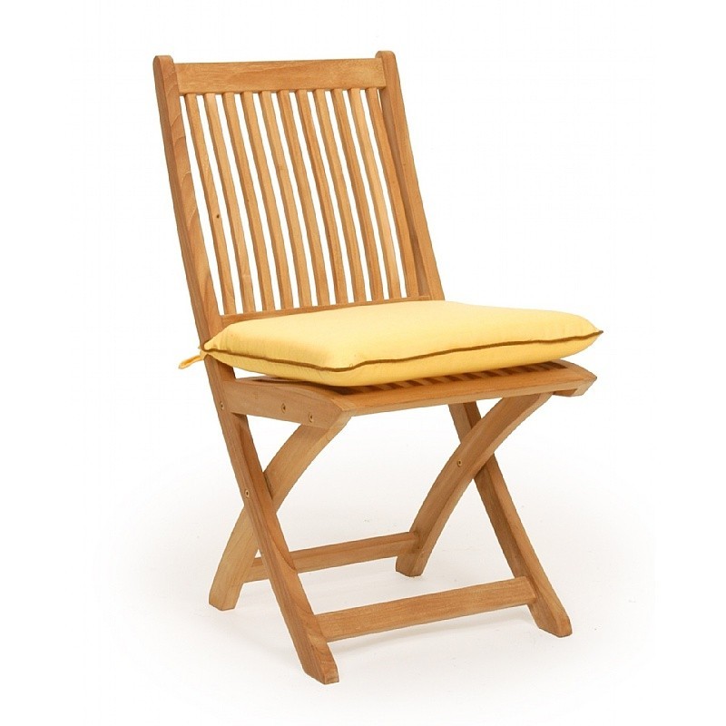 Modern Teak Patio Folding Chair
