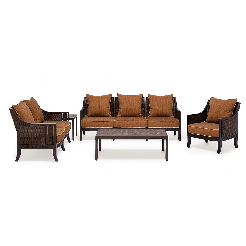 Fusion Outdoor Deep Seating Set 5 pieces