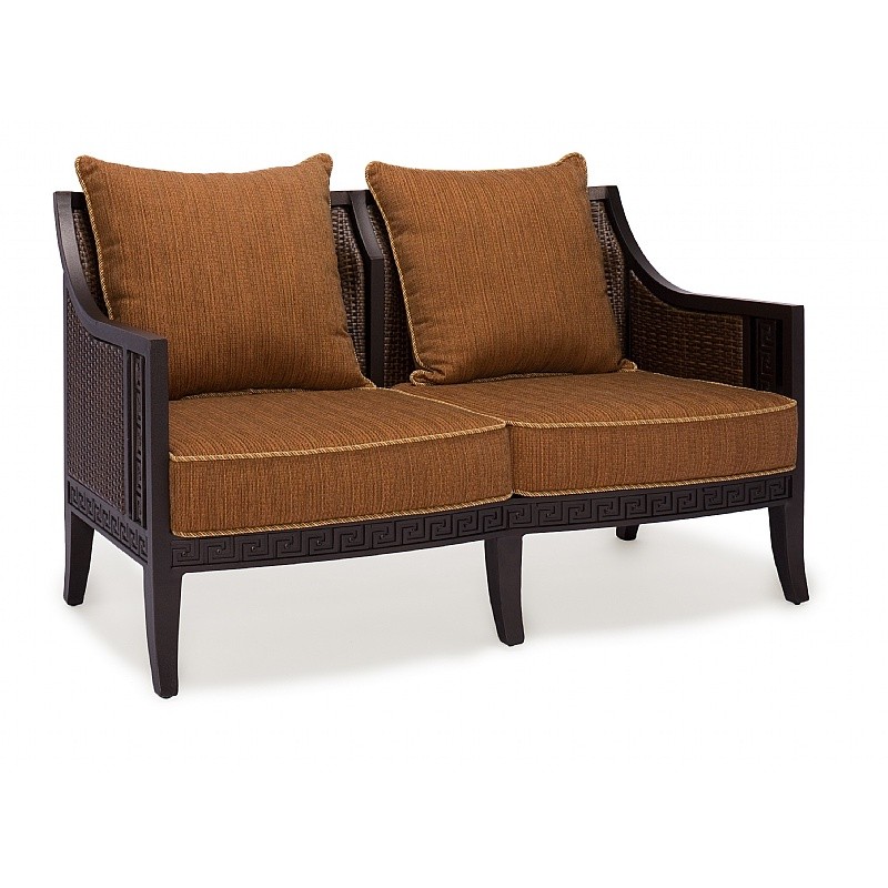 Fusion Outdoor Deep Seating Club Loveseat
