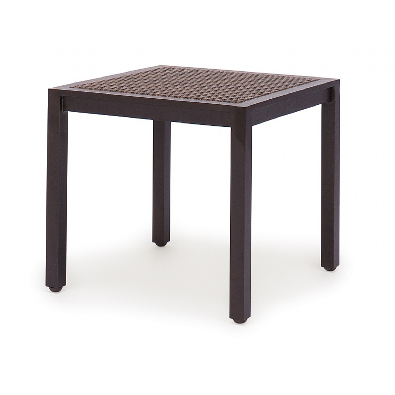 Fusion Outdoor Deep Seating Square Side Table
