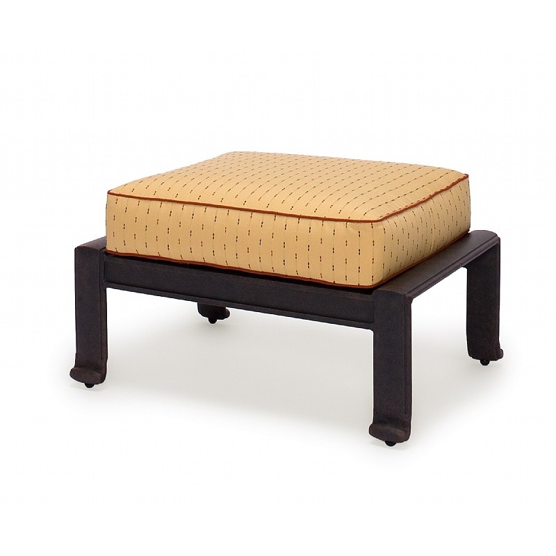 Jordan Cast Aluminum Club Ottoman