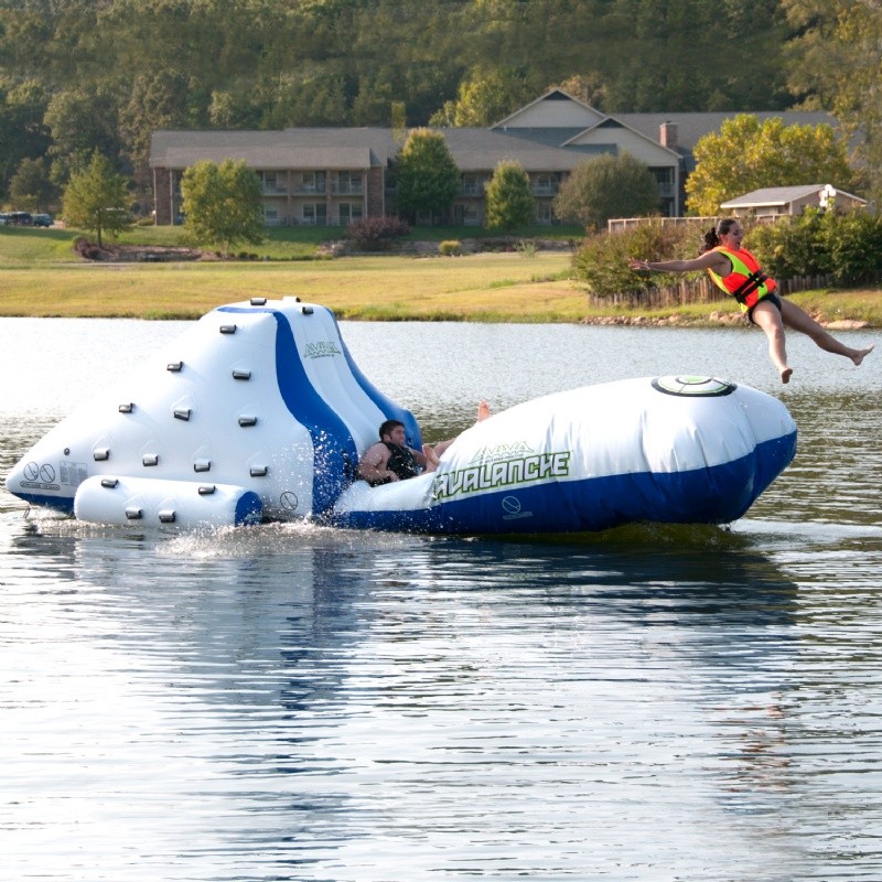 Avalanche Lake Park with Katapult : Inflatable Rafts Islands