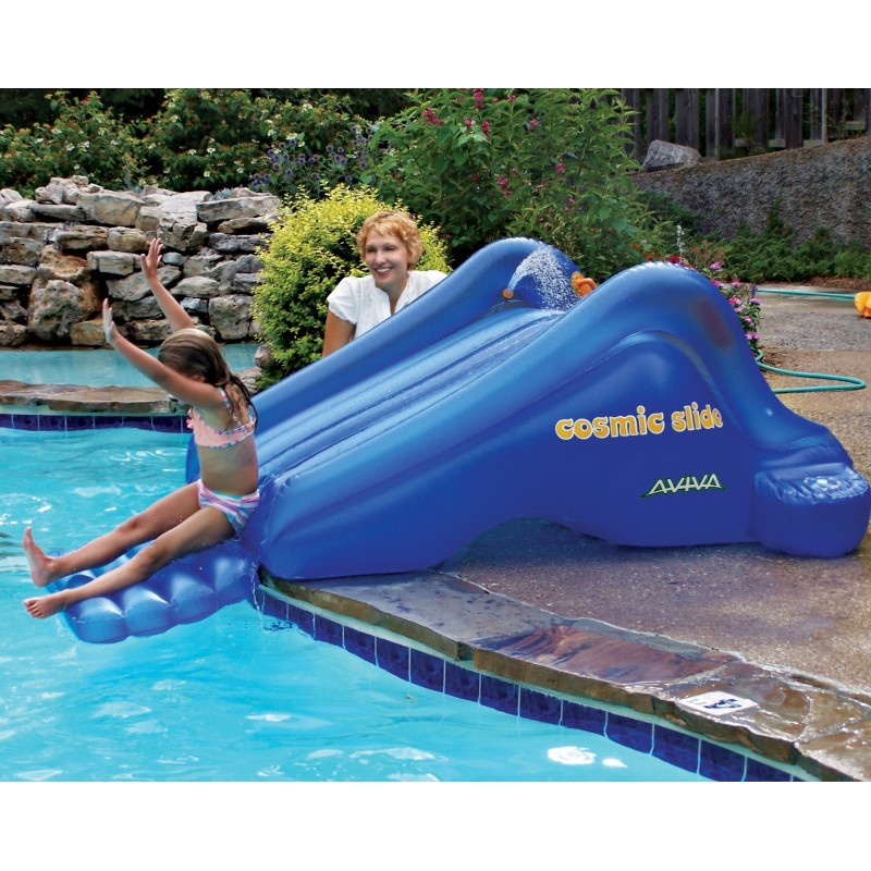 Pool & Beach: Water Slides: Cosmic Inflatable Pool Slide