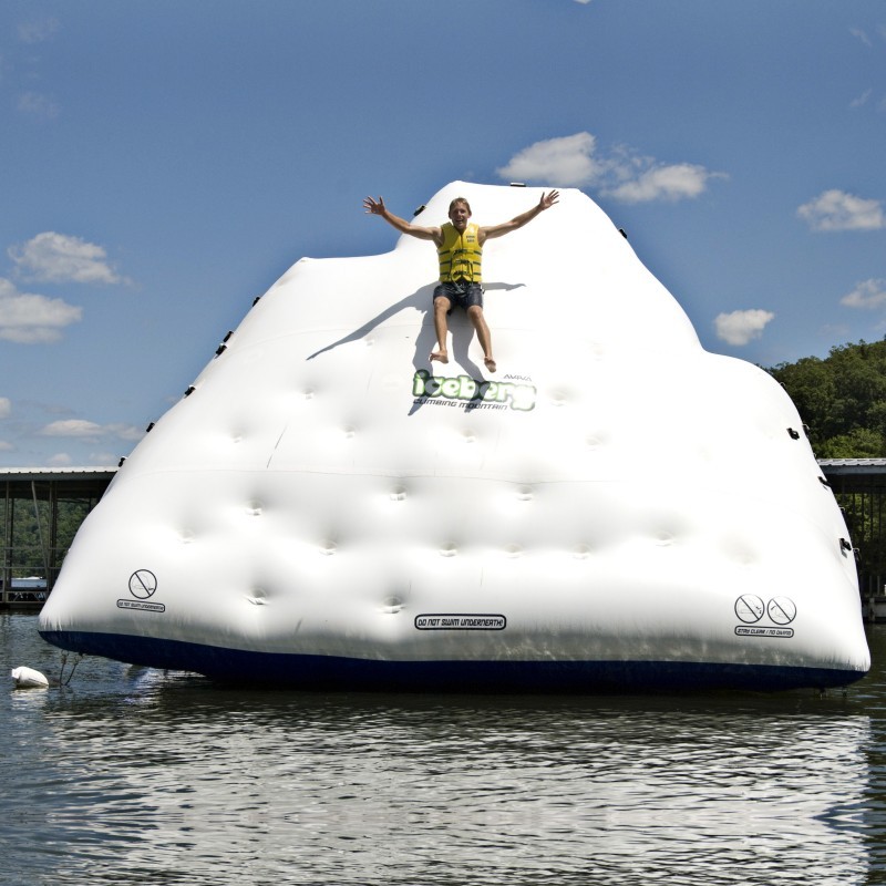 Iceberg Water Climbing Wall Lake Mountain 14 Feet High : Inflatable Rafts Islands