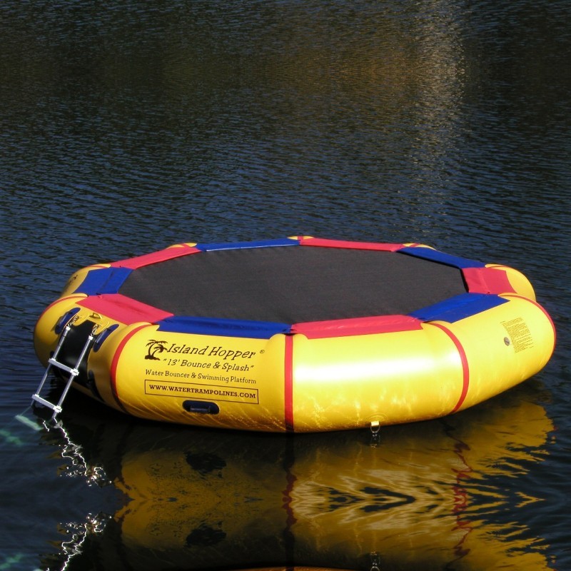Island Hopper 13 feet Bounce & Splash Padded Water Bouncer alternative photo #0