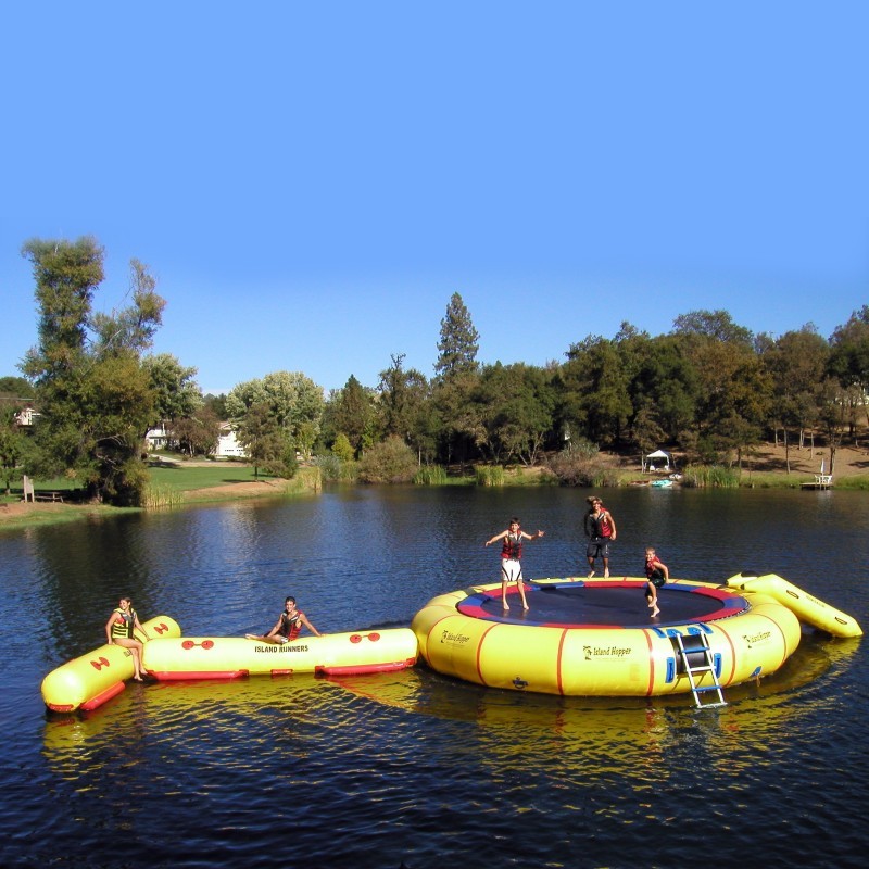 Island Hopper 25 feet Giant Jump Water Trampoline alternative photo #2