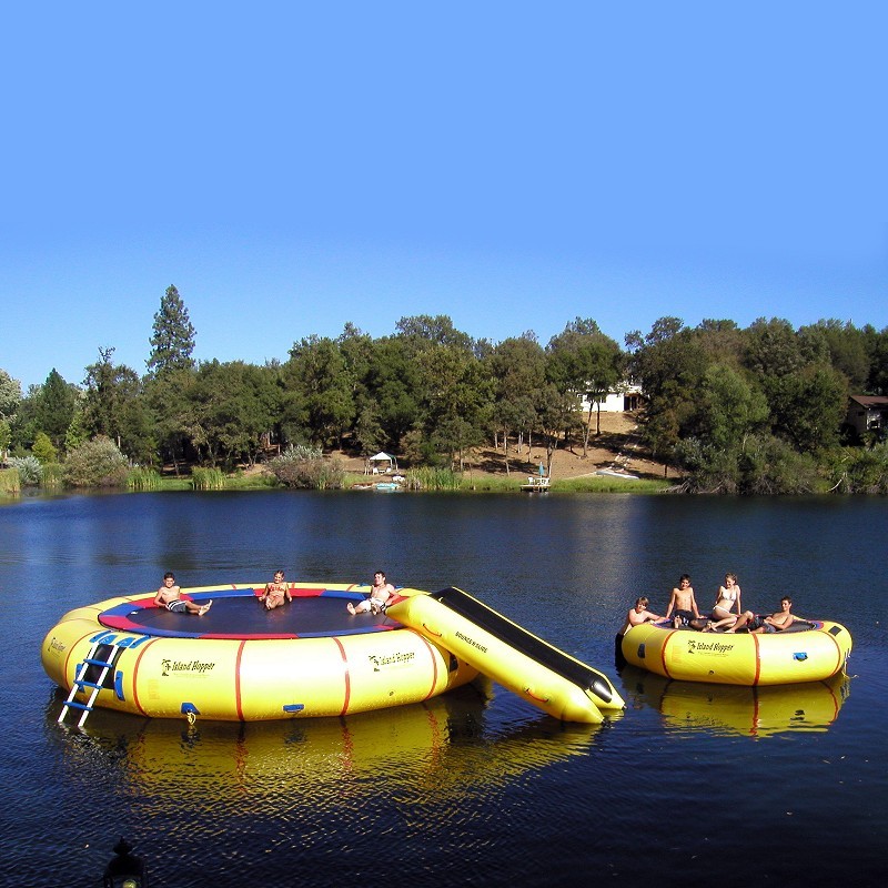 Island Hopper 25 feet Giant Jump Water Trampoline alternative photo #0