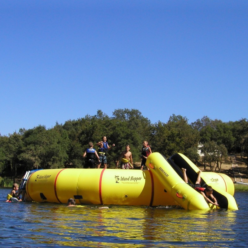 Island Hopper 25 feet Giant Jump Water Trampoline alternative photo #1
