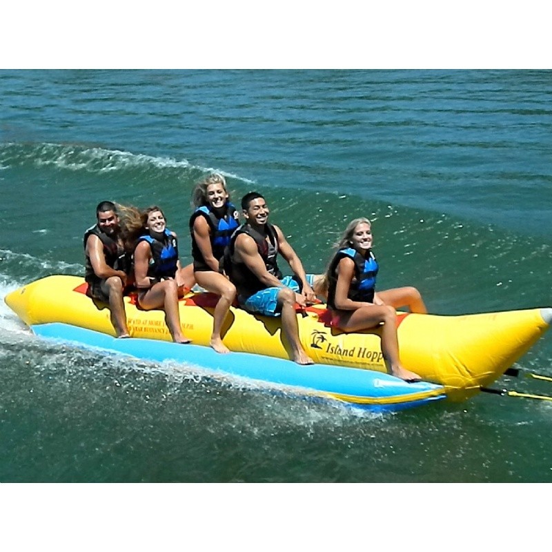 Pool & Beach: Towable Tubes: Banana Boat Towable Water Sled 5 Passenger