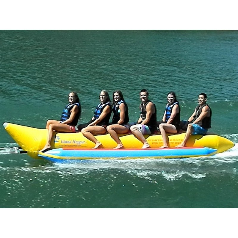 Pool & Beach: Towable Tubes: Banana Boat Towable Water Sled 6 Passenger