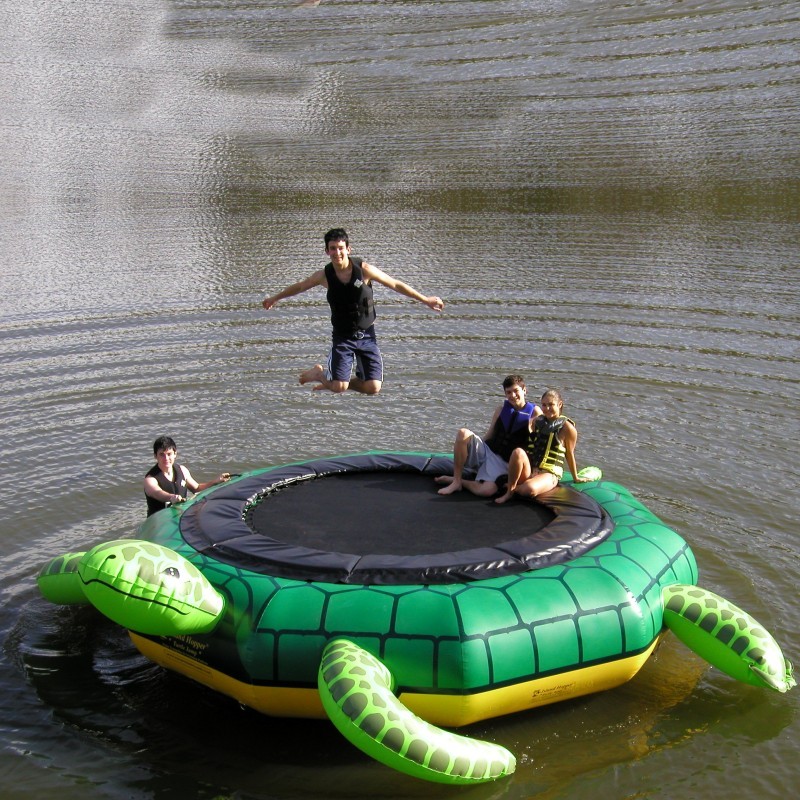 Gifts For Him: Turtle Jump Water Trampoline