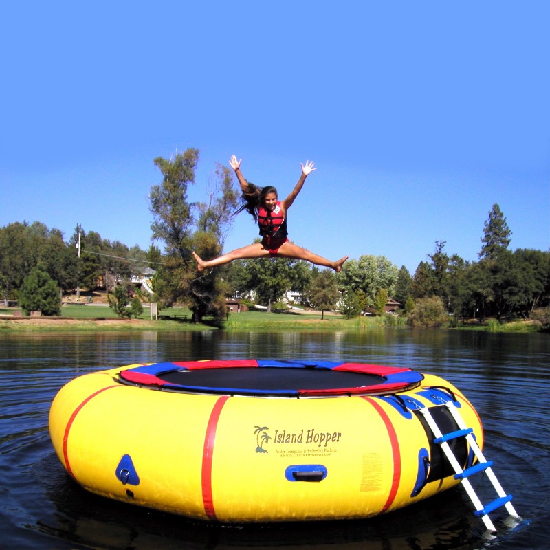 Island Hopper 15 feet Classic Water Trampoline Island Hopper 15 feet Classic Water Trampoline