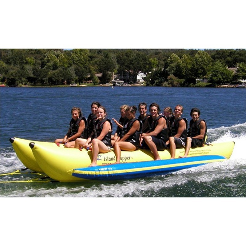 Banana Boat Towable Water Sled 10 Passenger Side by Side Banana Boat Towable Water Sled 10 Passenger Side by Side