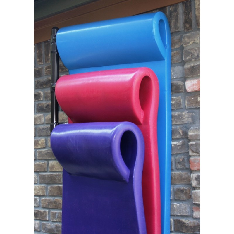 Pool & Beach: Poolside Accessories: Pool Float Storage 3 Float Rack Wall Mounted