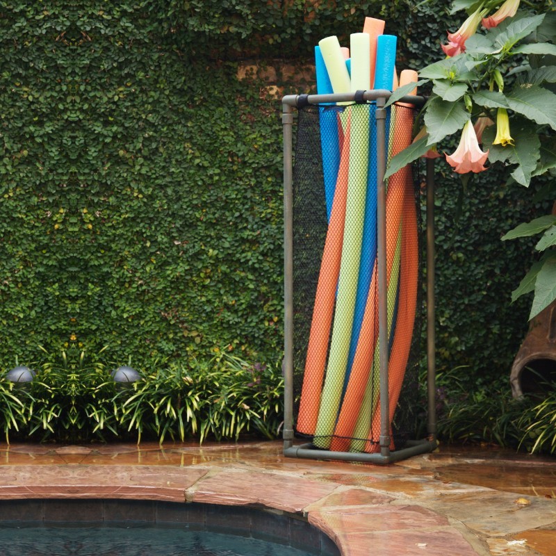 Pool & Beach: Poolside Accessories: Pool Toy & Noodle Storage Basket