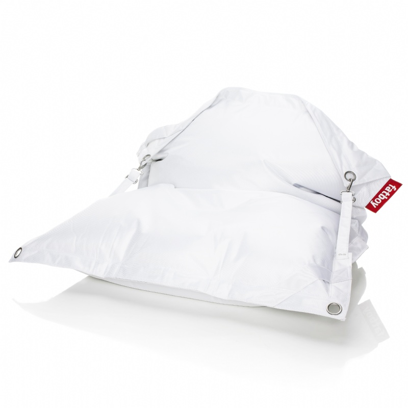 Outdoor Furniture: Bean Bags: Fatboy Outdoor Beanbag Lounger White